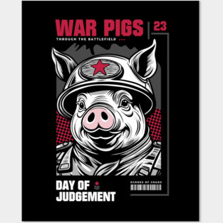 WAR PIGS Posters and Art