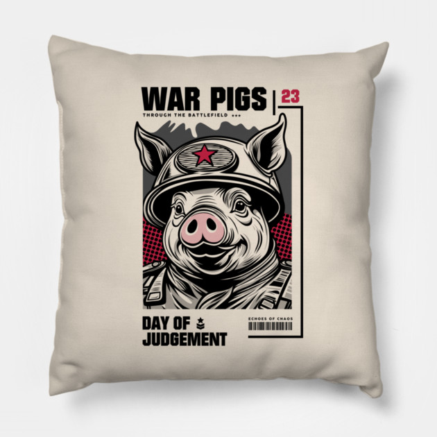 WAR PIGS Pillow by artslaves