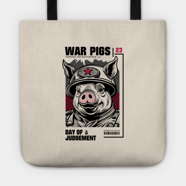 WAR PIGS Tote by artslaves