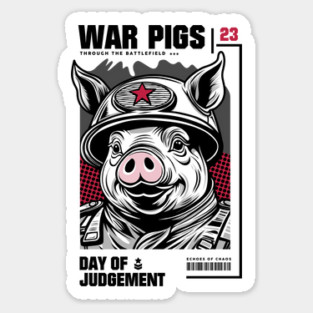 WAR PIGS Sticker