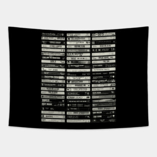 Cassette Tape Compilation Tapestry