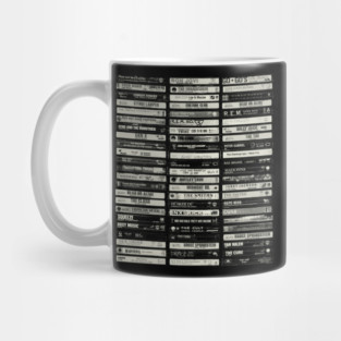 Cassette Tape Compilation Mug