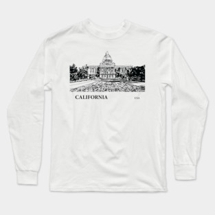 California State USA Long Sleeve T-Shirt