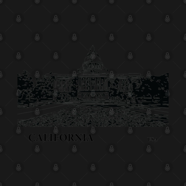 California State USA by Lakeric