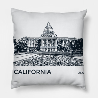 California State USA Pillow