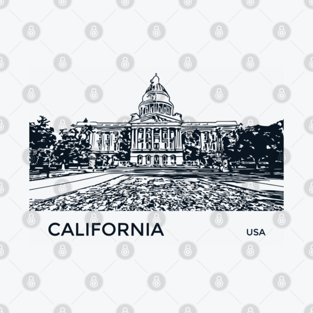 California State USA by Lakeric