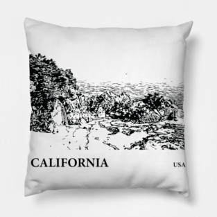California USA Pillow