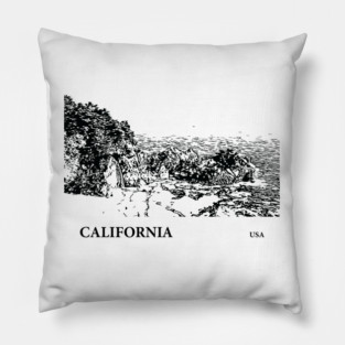 California USA Pillow