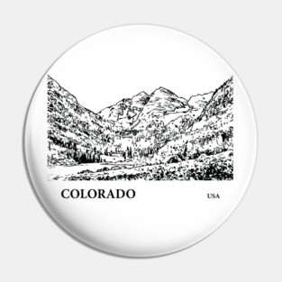 Colorado USA Pin