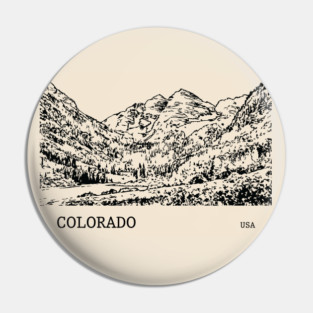 Colorado USA Pin