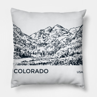 Colorado USA Pillow