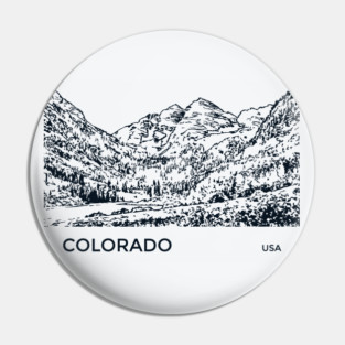 Colorado USA Pin