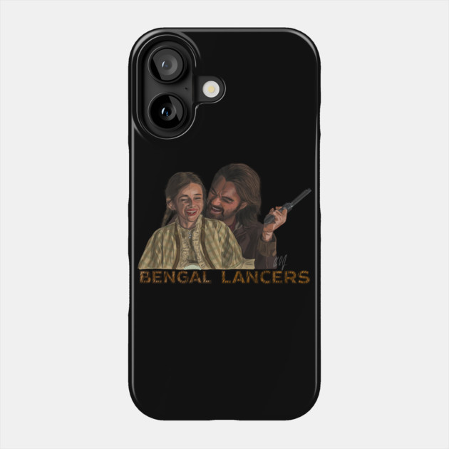 Once Upon A Time In Hollywood: Bengal Lancers Phone Case by 51Deesigns