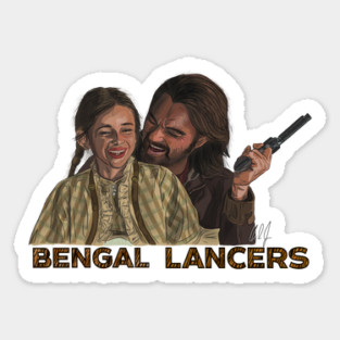 Once Upon A Time In Hollywood: Bengal Lancers Sticker