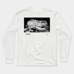 Iowa USA Long Sleeve T-Shirt