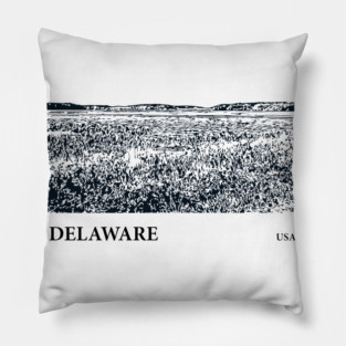 Delaware USA Pillow