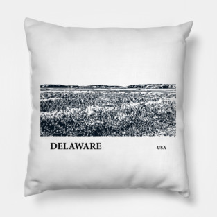 Delaware USA Pillow