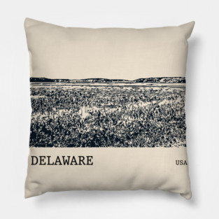 Delaware USA Pillow
