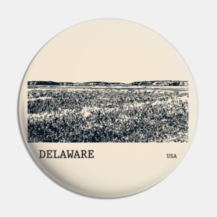 Delaware USA Pin