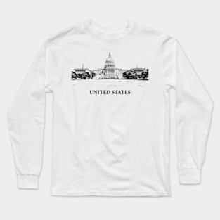 United States Long Sleeve T-Shirt