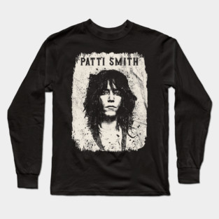 Patti Smith Long Sleeve T-Shirt