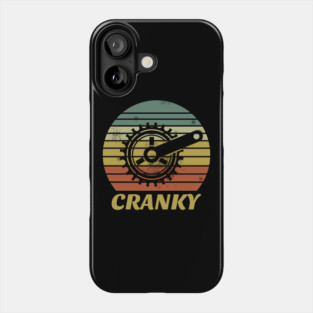 Bicycle Cranky Retro Vintage Gift For Cycling Lovers Phone Case
