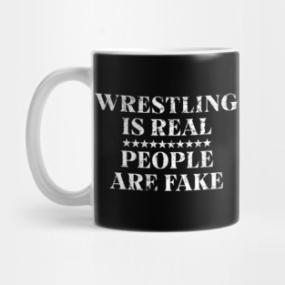 Wrestling Mug