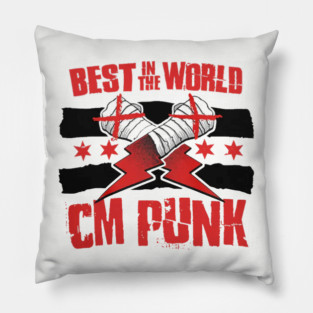 CM Punk Best In The World Pillow
