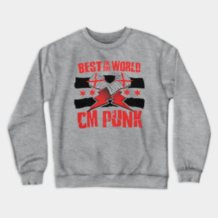 CM Punk Best In The World Crewneck Sweatshirt
