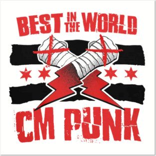 CM Punk Best In The World Posters and Art