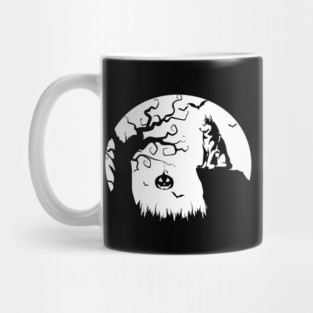 Siberian Husky Dog Halloween Witch Costume Styled Husky Mom Mug