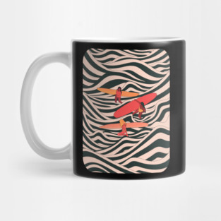 Surfer friends Mug