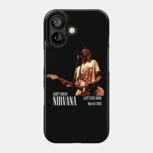 Kurt Cobain - Nirvana 1994 Phone Case