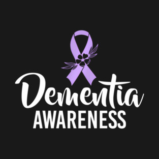 Dementia Alzheimer's Awareness Month Day Dementia Cure T-Shirt