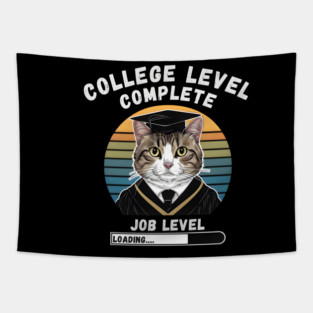Funny Graduation 2024 Tapestry