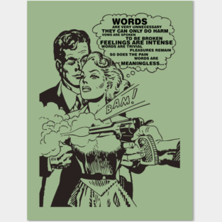 Unnecessary words Posters and Art