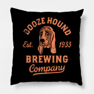 BOOZE HOUND BREWING COMPANY Pillow