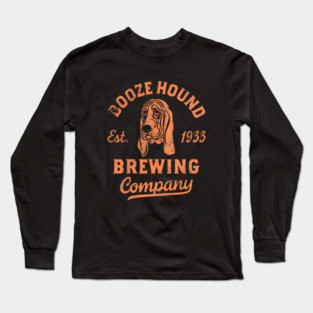 BOOZE HOUND BREWING COMPANY Long Sleeve T-Shirt