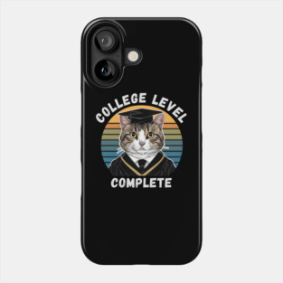 College Level Complete Phone Case