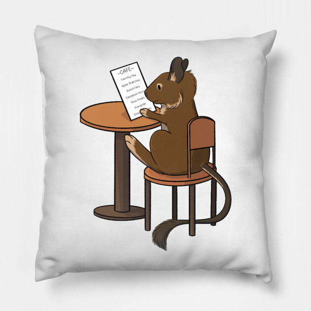 Degu Pillow by DeguArts
