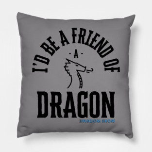 I'd Be A Friend Of A Dragon - Ursula K. Le Guin episode Pillow