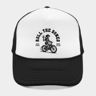 Roll the Bones (Black Print) Hat
