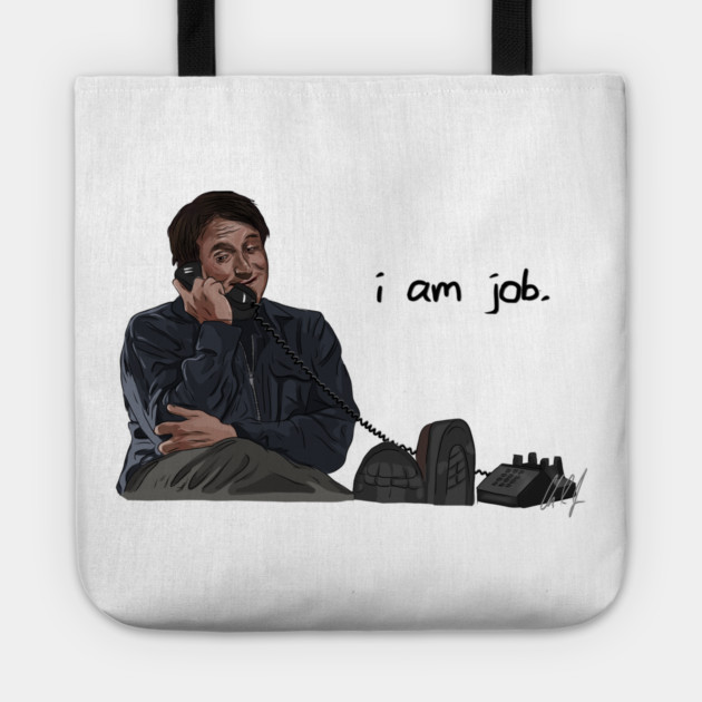 Mrs. Doubtfire: i am job. Tote by 51Deesigns