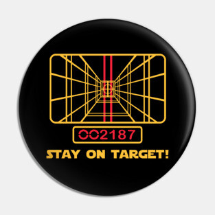 Stay On Target Pin