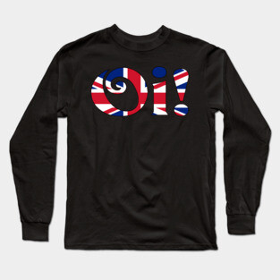 Oi! Union Jack Long Sleeve T-Shirt