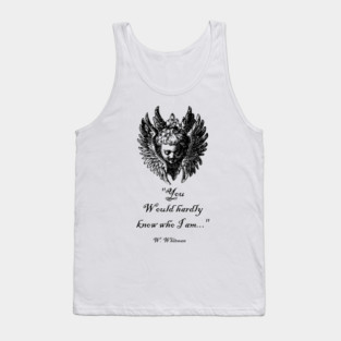 Walt Whitman Quote Tank Top