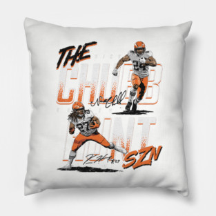 Nick Chubb & Kareem Hunt Cleveland CHUNT SZN Pillow