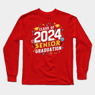 Class Of 2024 Senior Long Sleeve T-Shirt