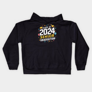 Class Of 2024 Senior Kids Hoodie