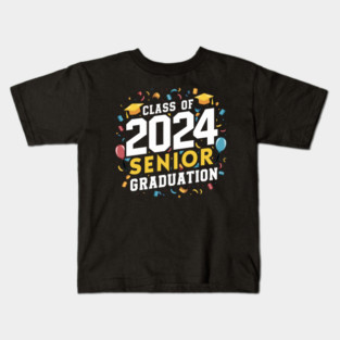 Class Of 2024 Senior Kids T-Shirt